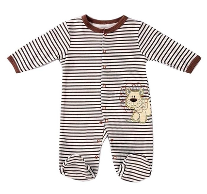 Spring Autumn Single Infant Bodysuit Wear Cotton Long Sleeve Baby Romper